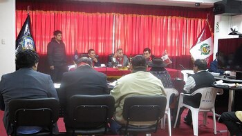 Audiencia del juicio de Hilario