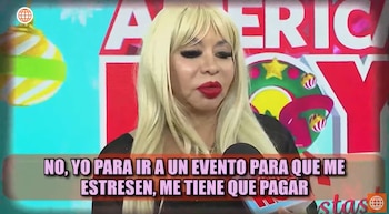 Susy Díaz molesta con Flor