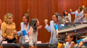 Senadora Lilly Téllez subió con