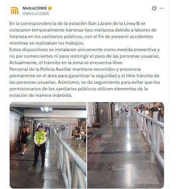 (X/ @MetroCDMX)