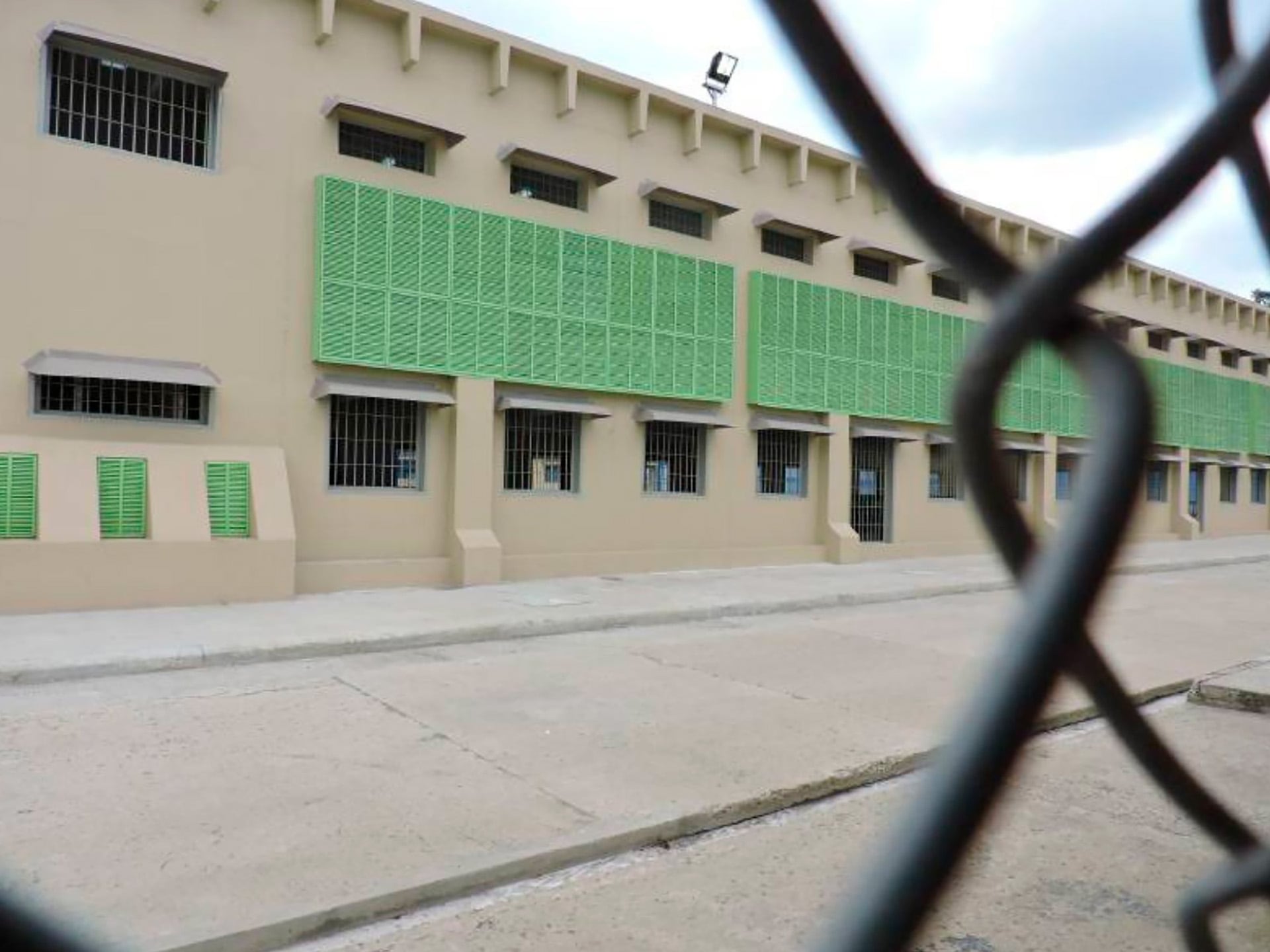 El centro de detención El Rodeo I, en el estado Miranda, donde este martes fueron liberados cinco militares detenidos por motivos políticos.