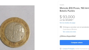 Moneda Batalla. (Mercado Libre)