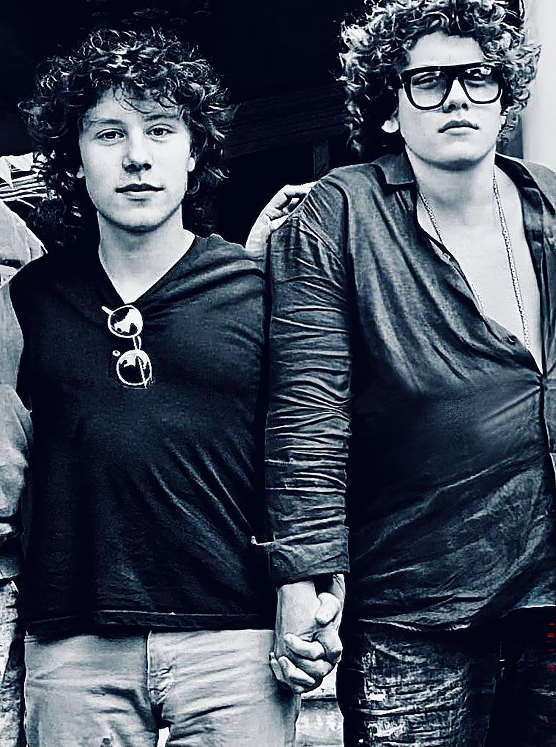 Carlos Baccetti y Ramiro Agulla, en tiempos de juventud