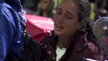 Conmoción por la muerte del delivery José Cuellar, en Uruguay (Captura Subrayado/Canal 10)