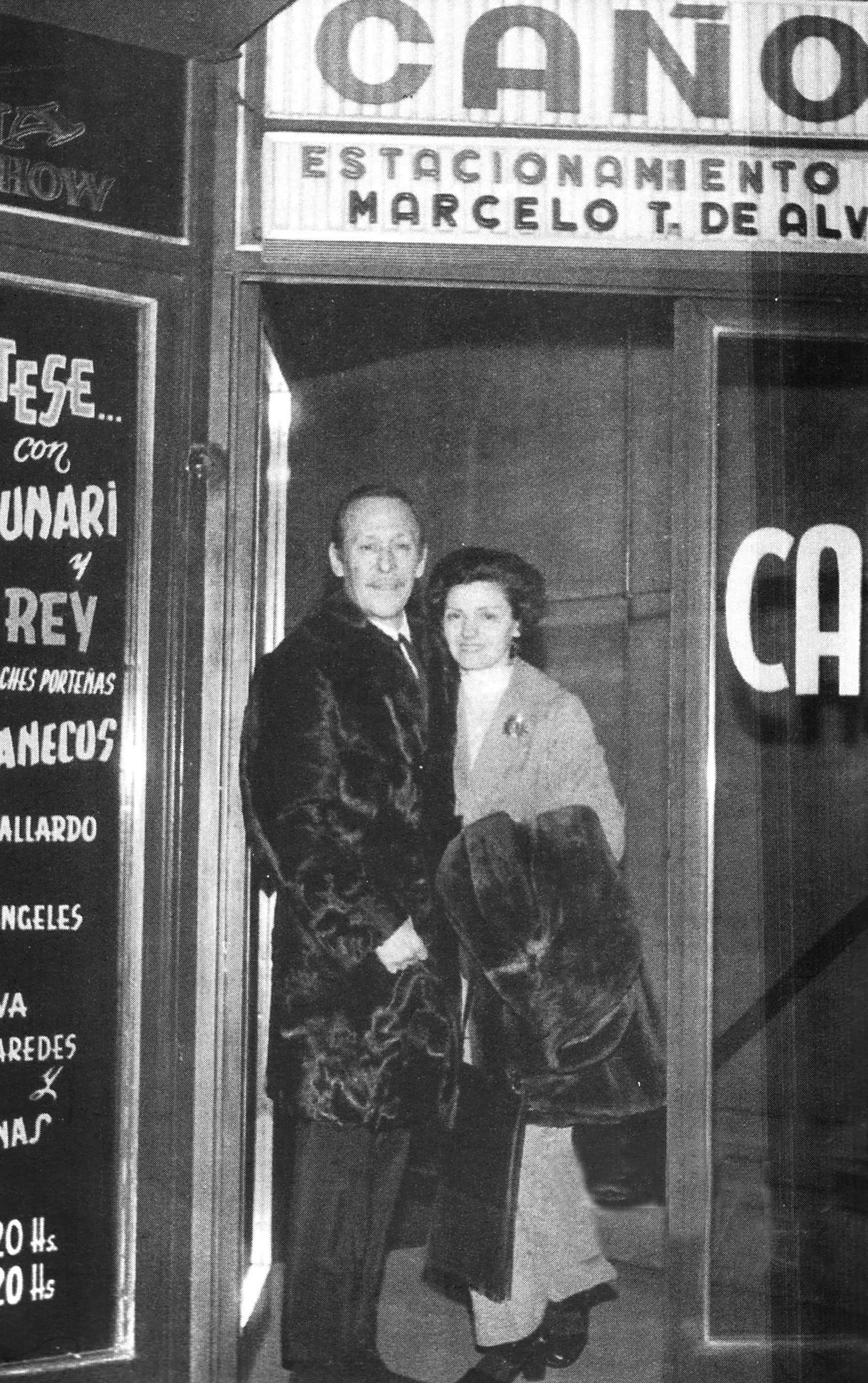 Roberto junto a Luisa, su esposa