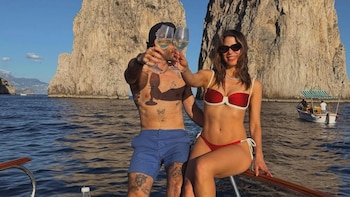 Dominica Duque confirmó su noviazgo con el hijo del empresario Mario Hernández y contó cómo le va con su suegro: “Soy muy feliz”