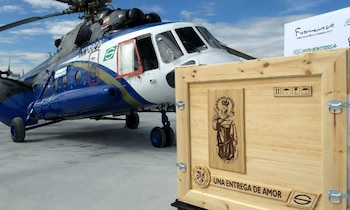 Cómo fue enviado el cuadro