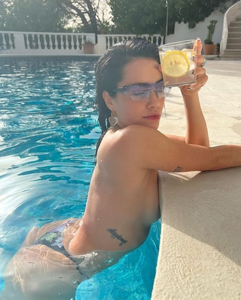 Las vacaciones de Lali Espósito en Europa