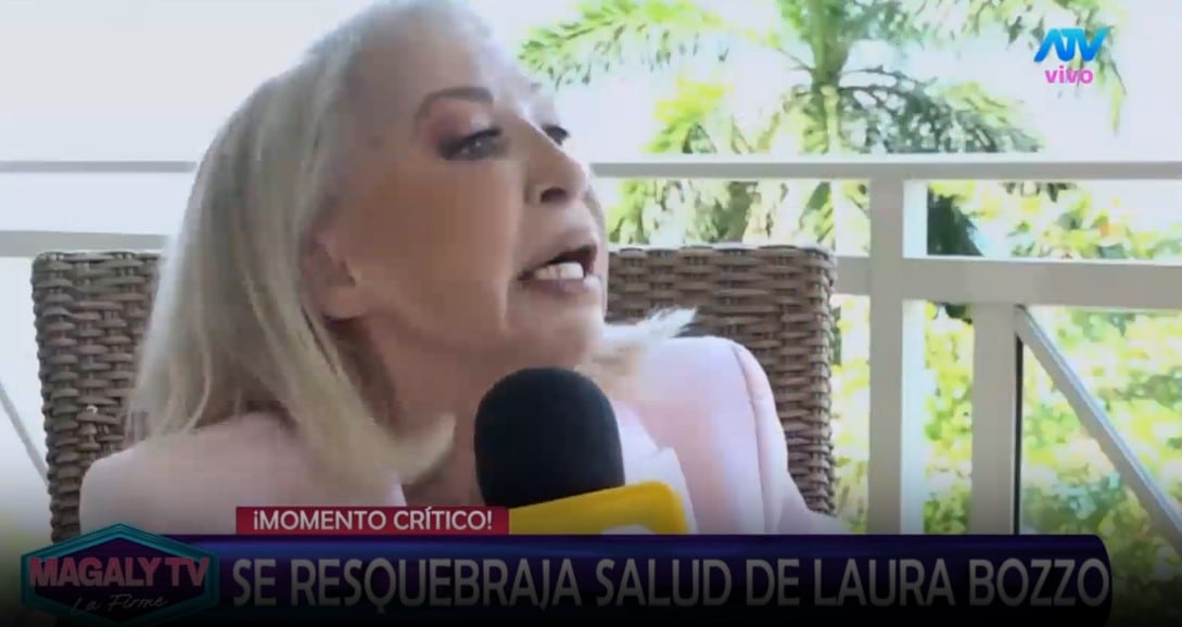 Magaly Medina recuerda los problemas económicos de Laura Bozzo tras cuestionar la información sobre su salud. Captura: Magaly TV La Firme.