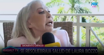 Magaly Medina recuerda los problemas económicos de Laura Bozzo tras cuestionar la información sobre su salud. Captura: Magaly TV La Firme.