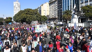 El tránsito fue desviado hacia