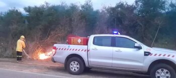 Brigadistas, bomberos y equipos municipales