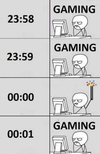 Memes para enviar en año