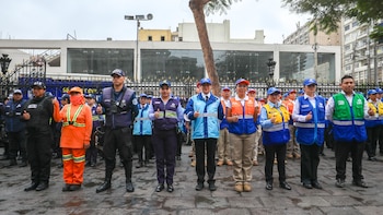 Municipalidad de Lima presenta plan de seguridad con más de 1.000 agentes municipales para procesión del Señor de los Milagros