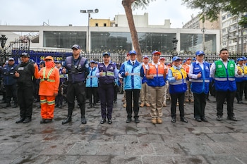 Municipalidad de Lima presentó su plan de seguridad por la procesión del Señor de los Milagros en octubre. (Foto: Municipalidad de Lima)