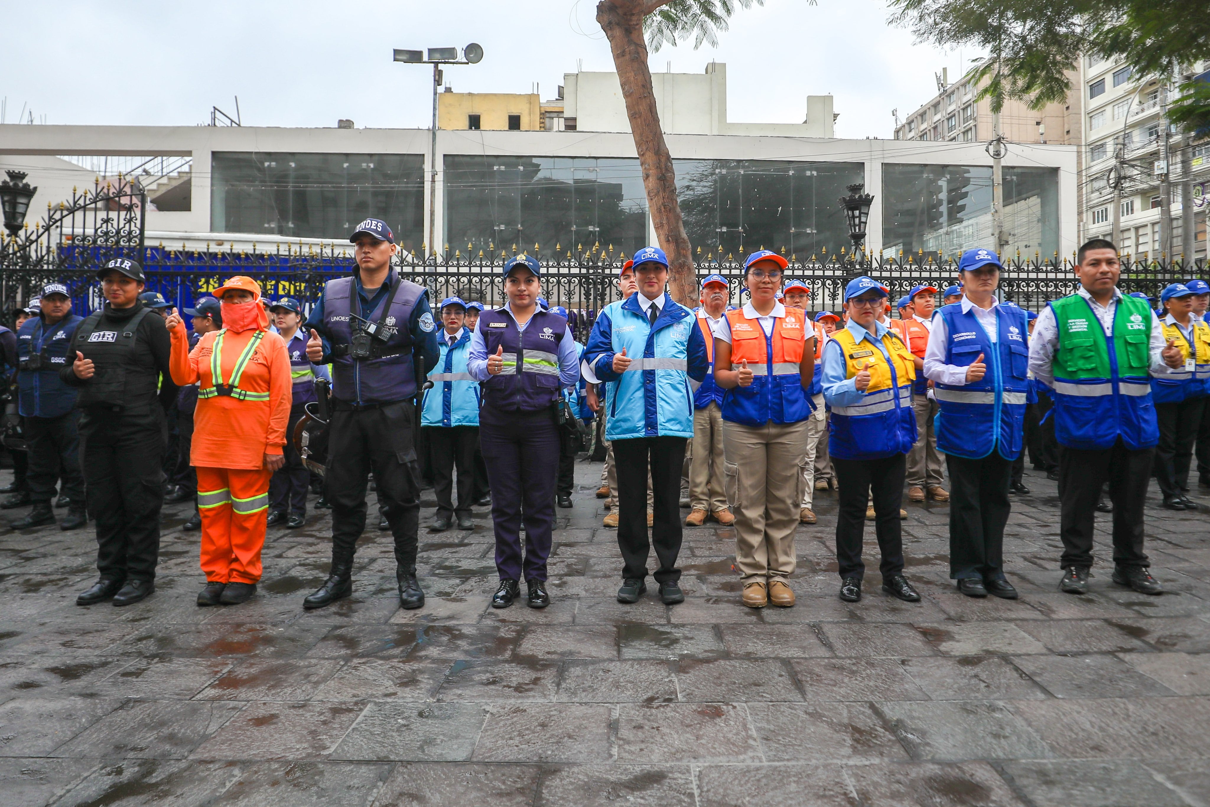 Municipalidad de Lima presenta plan de seguridad con drones para vigilancia aérea durante la procesión del Señor de los Milagros