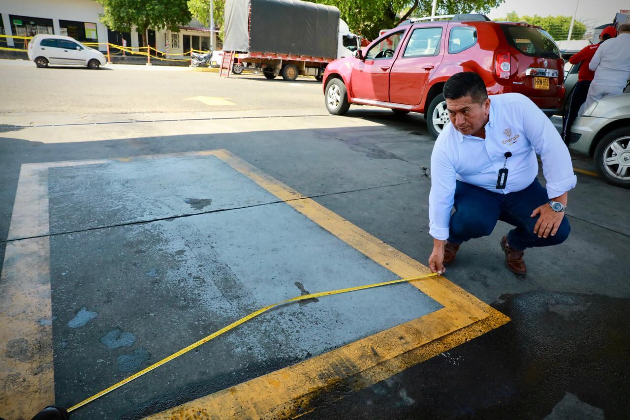 En varias estaciones de servicio se encontraron incumplimientos en materia de seguridad y salud en el trabajo - crédito Ministerio de Minas y Energía
