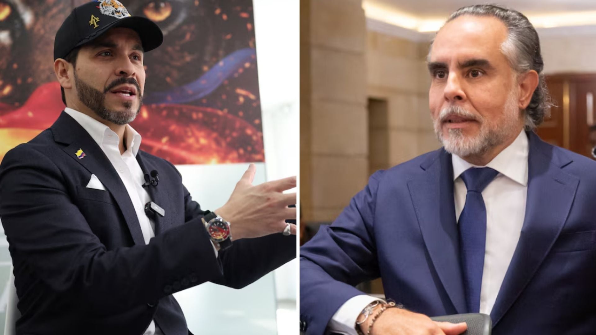 Armando Benedetti afirmó que reconocerá los resultados de las votaciones si se demuestra que fueron trasparente - crédito Luisa González/Reuters - Hugo Sierra/Presidencia