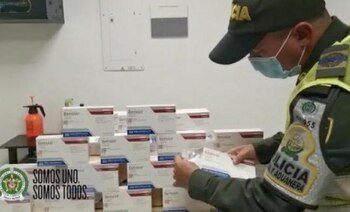Autoridades incautan 27 cajas de