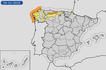 Mapa de alertas meteorológicas de