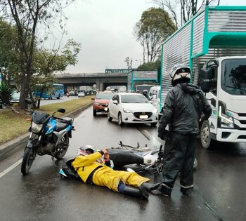 Accidente en Engativá