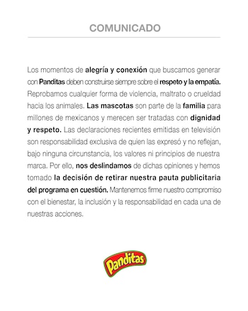 Marcas comunicado oficial