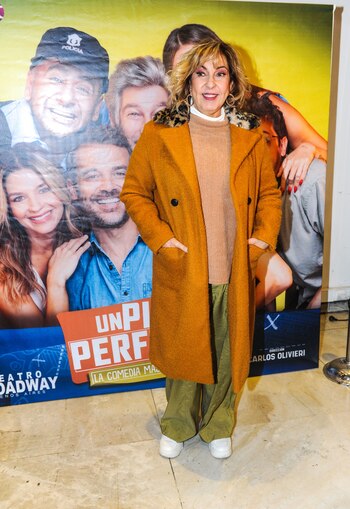 Georgina Barbarossa eligió un look