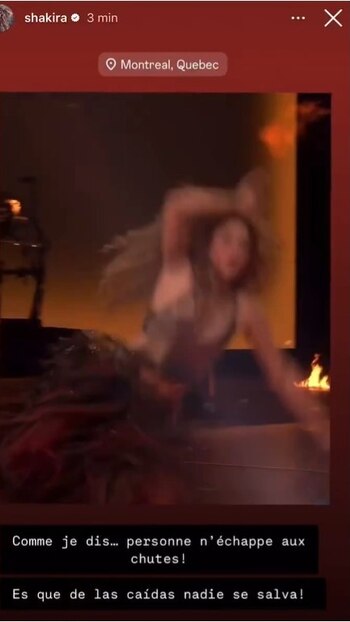 La propia Shakira se burló