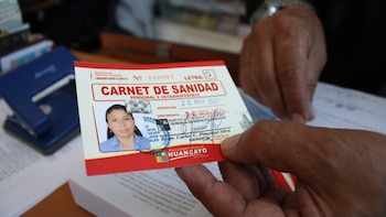 Foto carnet de sanidad /