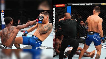 Estremecedora actuación del argentino Esteban Ribovics en UFC: ganó con un brutal nocaut a los 37 segundos