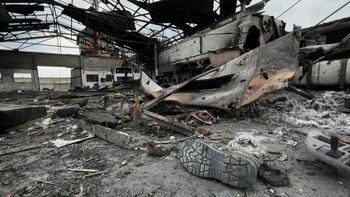 El presidente de Ucrania, Volodimir