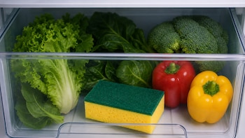 El truco de la esponja en el refrigerador: lo que conviene saber antes de aplicarlo