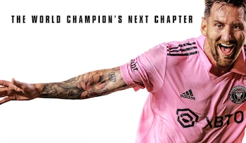 Imagen promocional del documental Messi llega a Estados Unidos