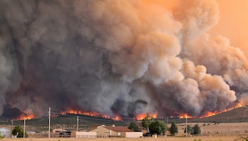 Incendio forestal en Denver