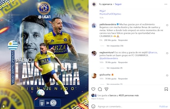 La reacción de Hernán Barcos