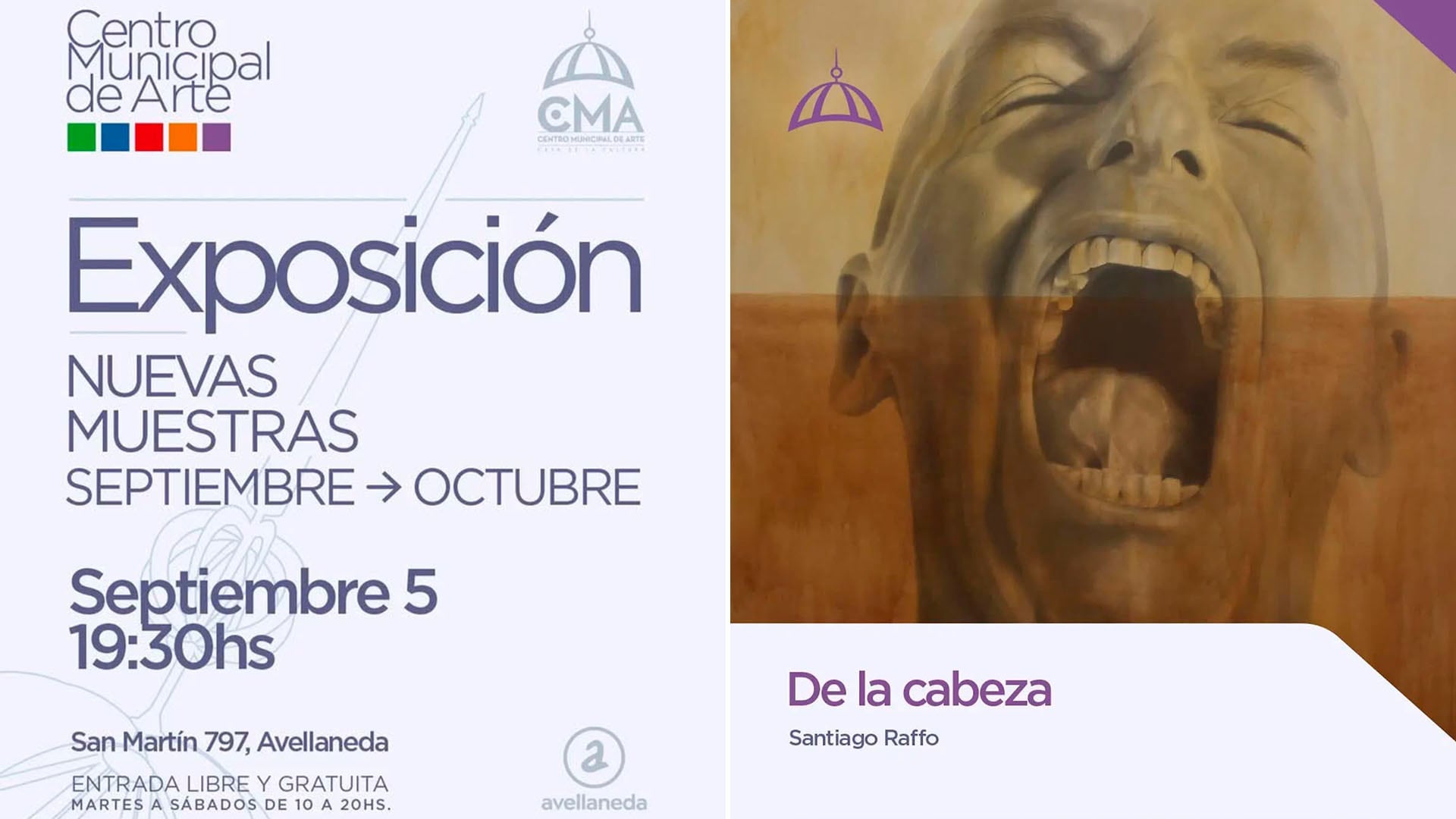 En el Centro Municipal de Arte de Avellaneda se realiza la exposición