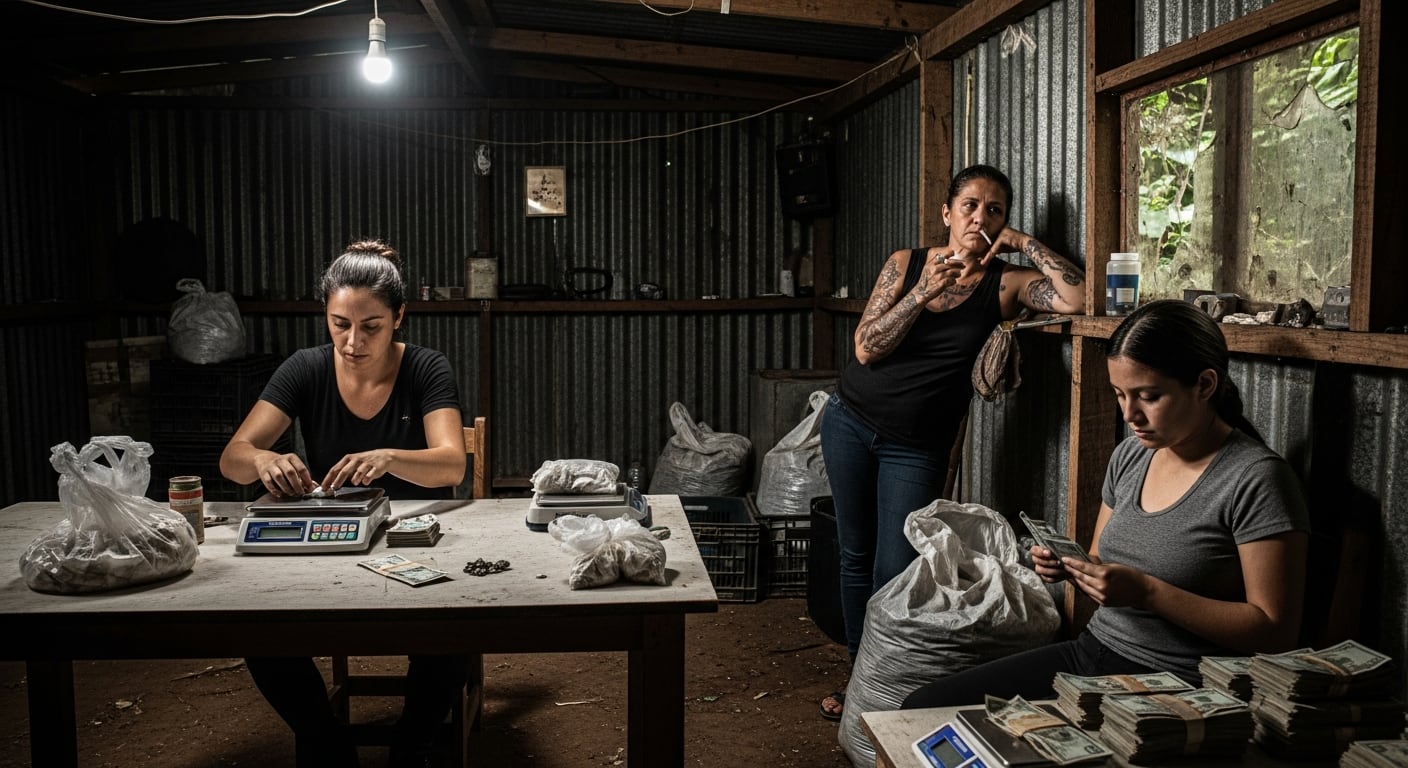 Investigación concluyó que algunas mujeres ejercen liderazgo criminal con estrategias menos violentas que los hombres. (Imagen Ilustrativa Infobae)