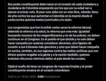 El presidente aseguró que el