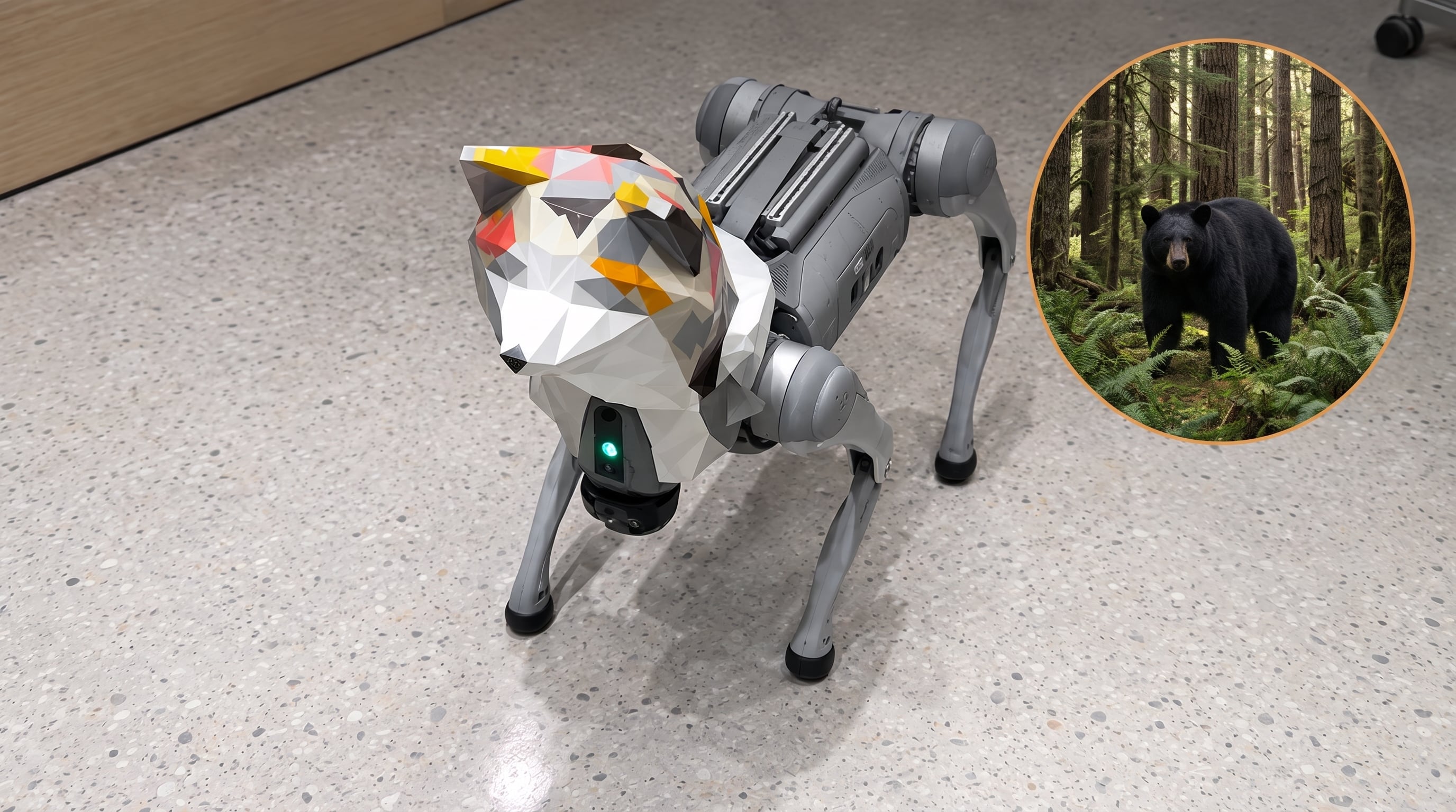 Japón prueba un perro robot para ahuyentar osos de las ciudades