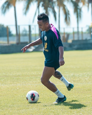 Christian Cueva busca ser el jugador diferencial en Juan Pablo II. - créditos: Juan Pablo II