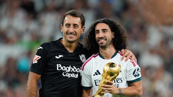 Marc Cucurella: "Esto solo acaba de empezar, ojalá muchas más noches como esta"