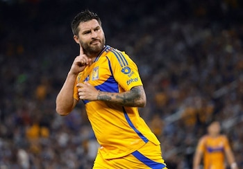 El delantero francés André-Pierre Gignac