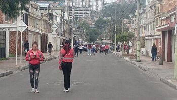 Manifestaciones en el sur de Bogotá - crédito @BogotaTransito/X