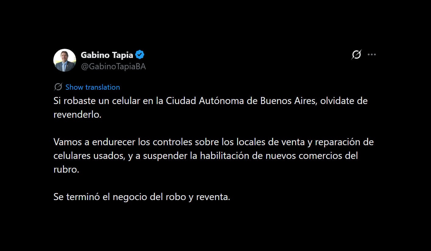 El decreto 295/26 creó un registro de trazabilidad para reforzar el control sobre la venta y reparación de celulares usados
