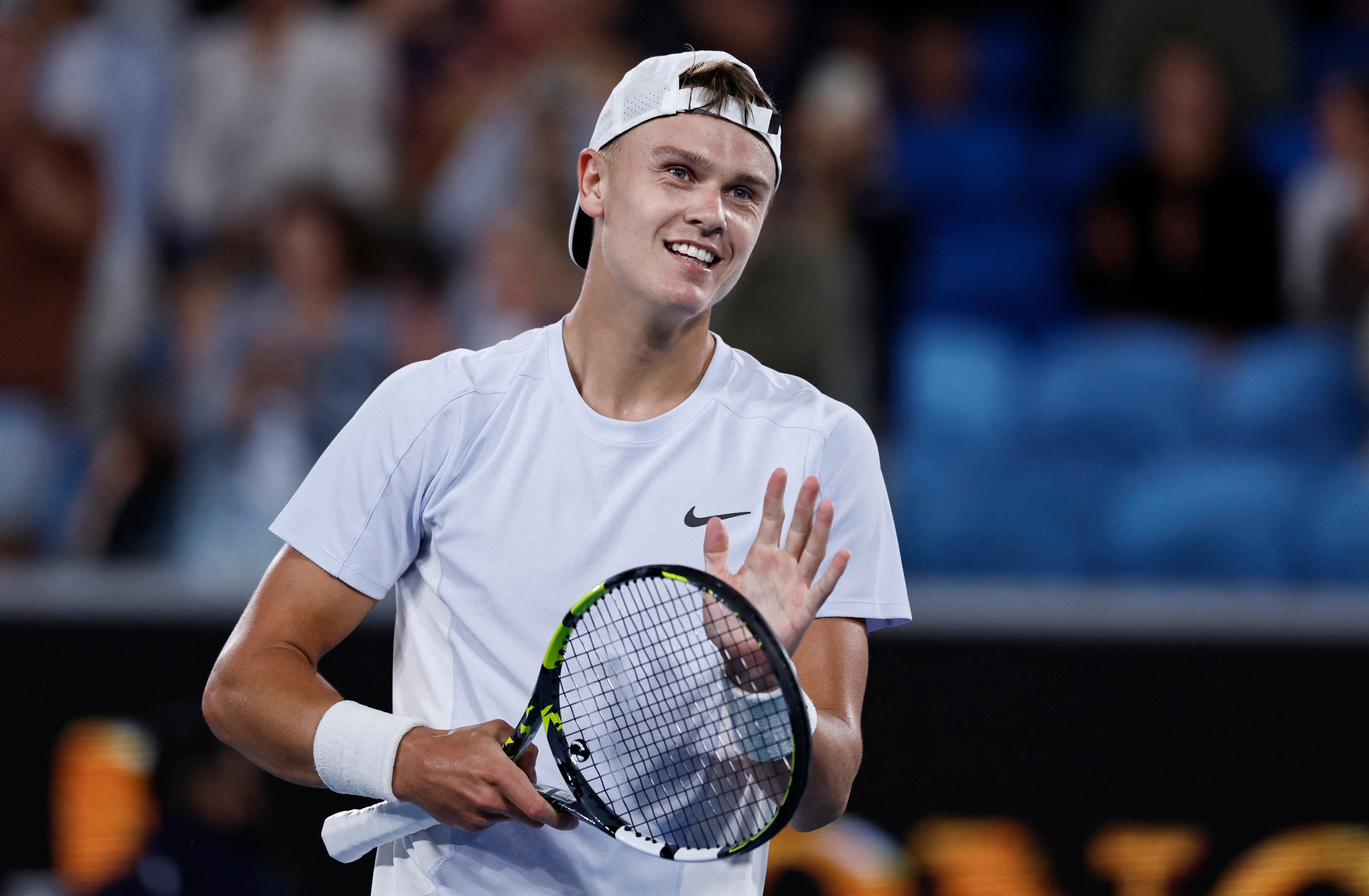 El tenista Holger Rune (REUTERS/Tingshu Wang)