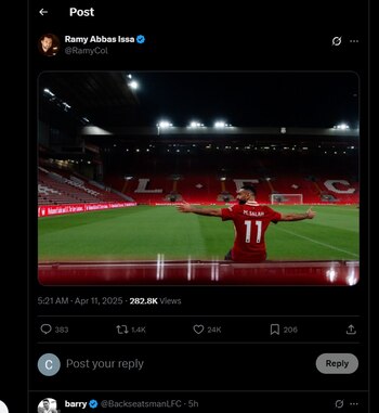 Así se hizo el anuncio