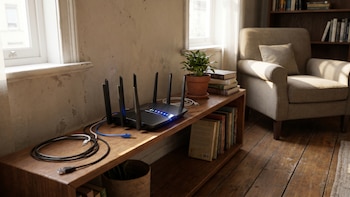 Ubicar el router en una esquina de la casa: es bueno o malo para la velocidad del WiFi