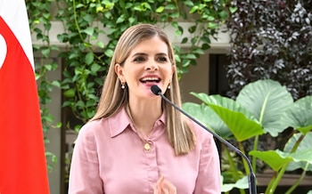 Laura Fernández aseguró que Costa Rica tiene 335 instituciones públicas y afirmó que su Gobierno mantiene una hoja de ruta para reformar el aparato estatal. Crédito: Captura Presidencia de la República