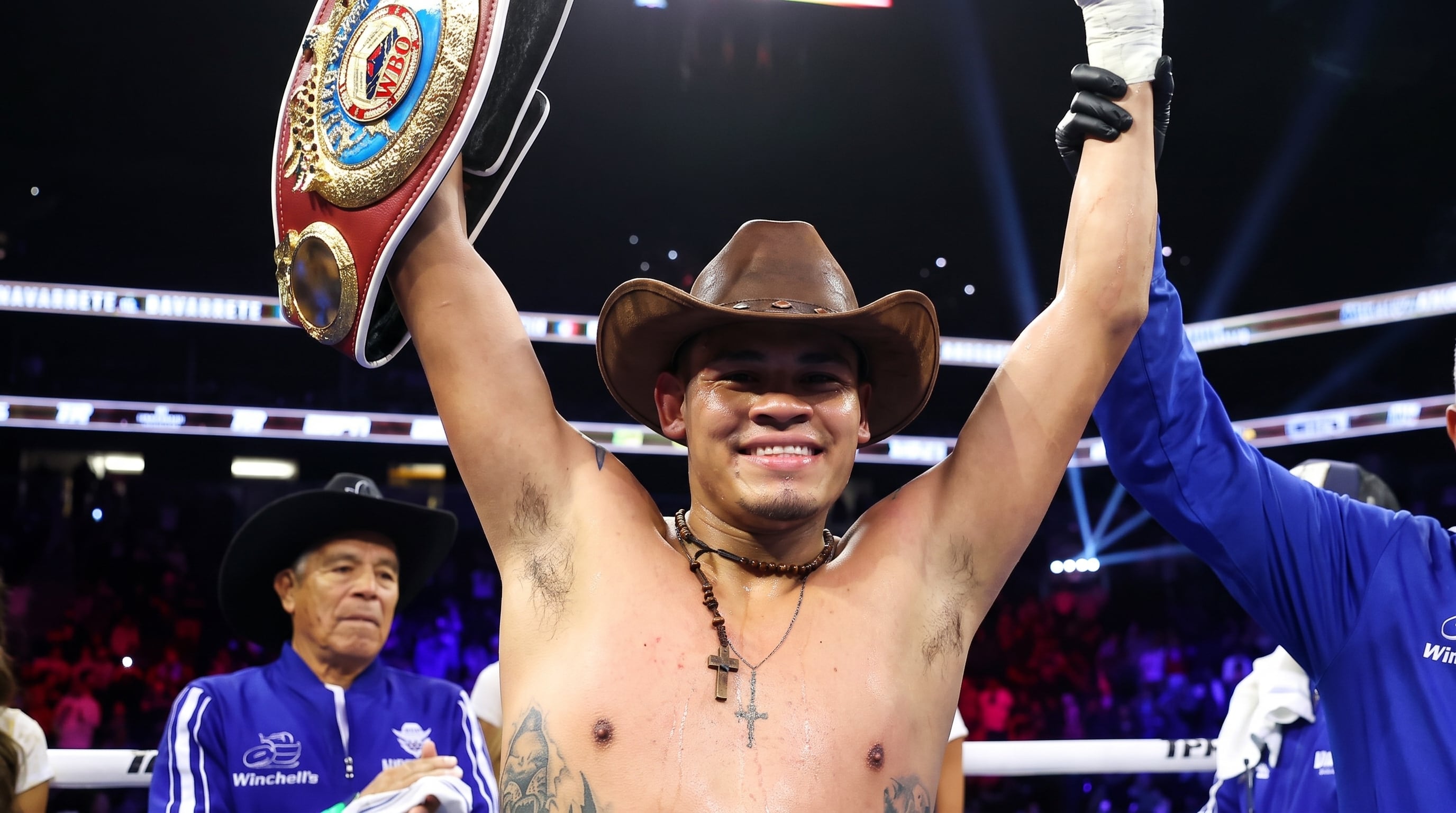 El Vaquero es campeón superpluma de la OMB y FIB (Imagen Ilustrativa Infobae)