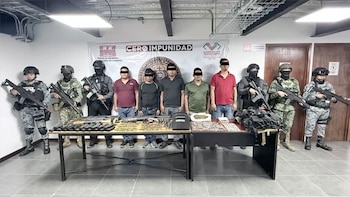 Caen nueve presuntos miembros del Cártel de Sinaloa por el asesinato de 8 personas en Chiapas
